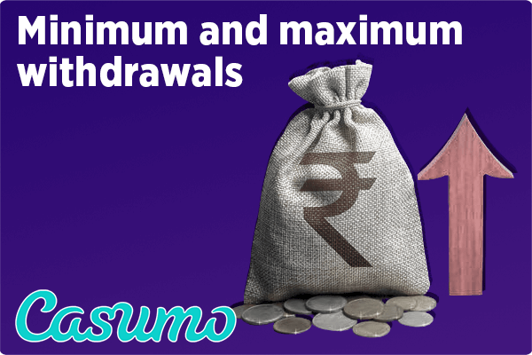 Minimum and maximum withdrawals. Limits