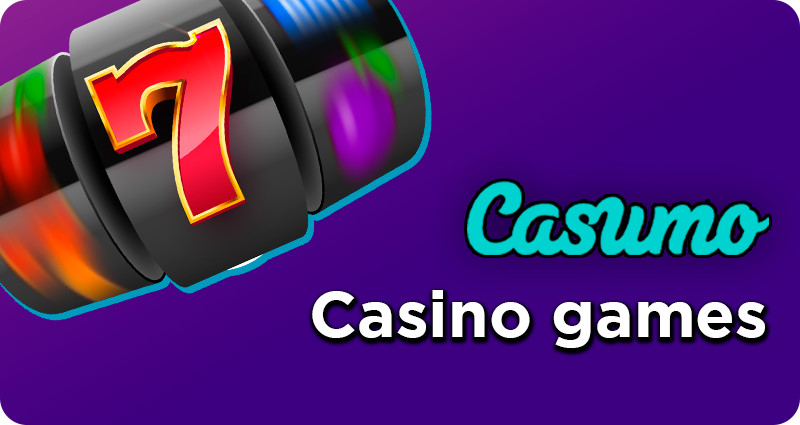 Spinning Casino Slots and Casumo logo
