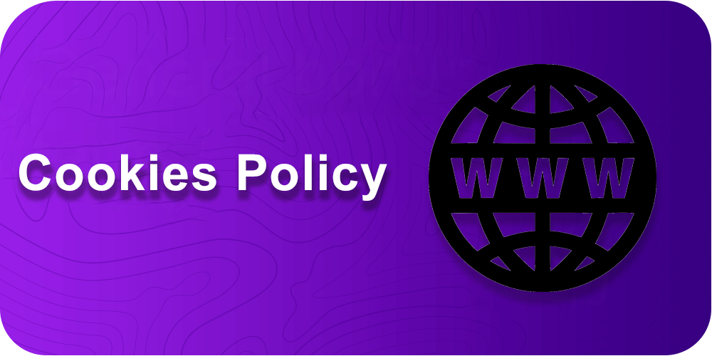 Cookies Policy, planet icon with www