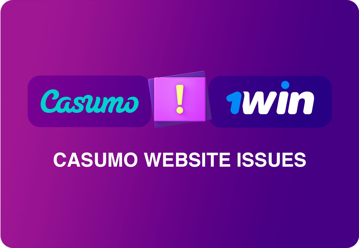 Casumo Website Issues